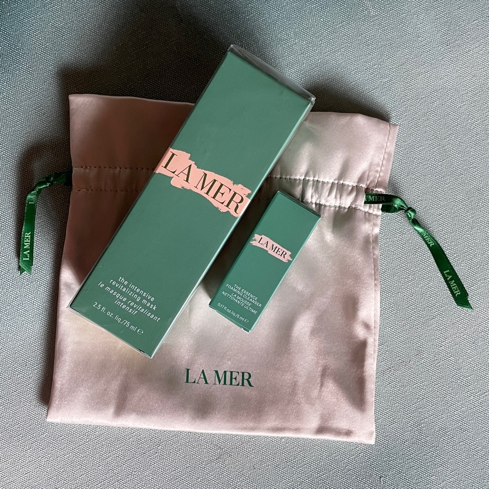 La Mer The Intensive Revitalizing Mask 2.5 oz. + Foaming Cleanser Sample